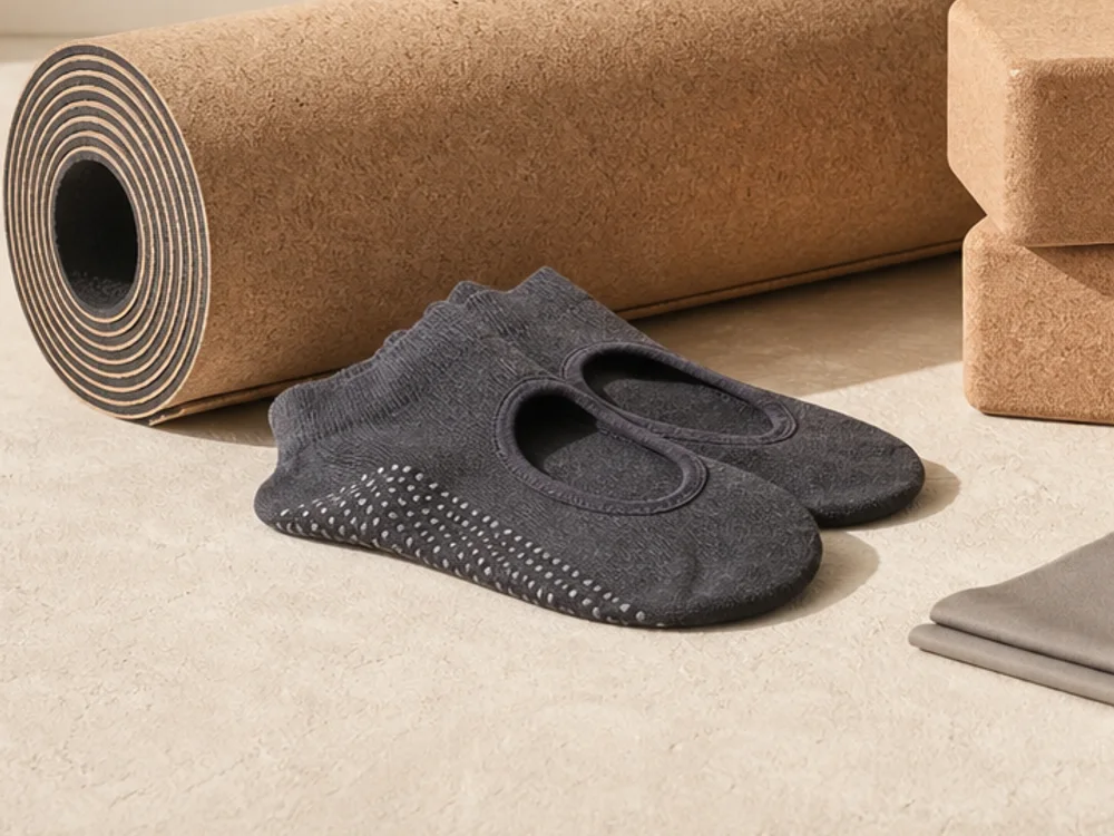 Pilates grip socks