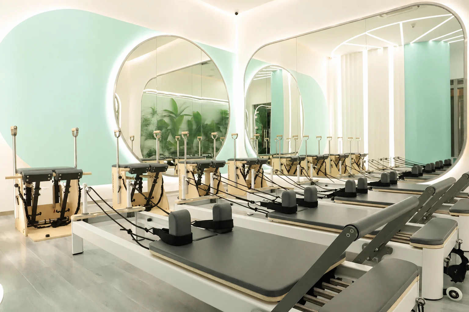Commercial Pilates studio planning