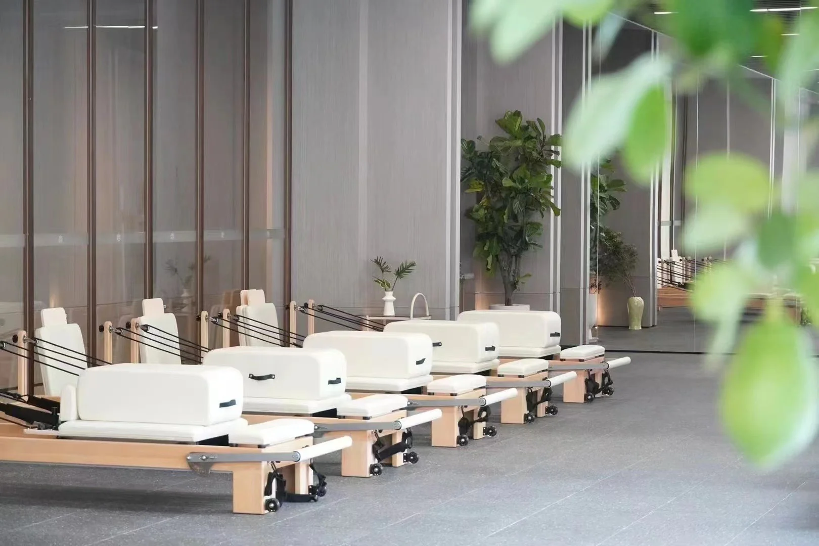 Commercial Pilates studio environment